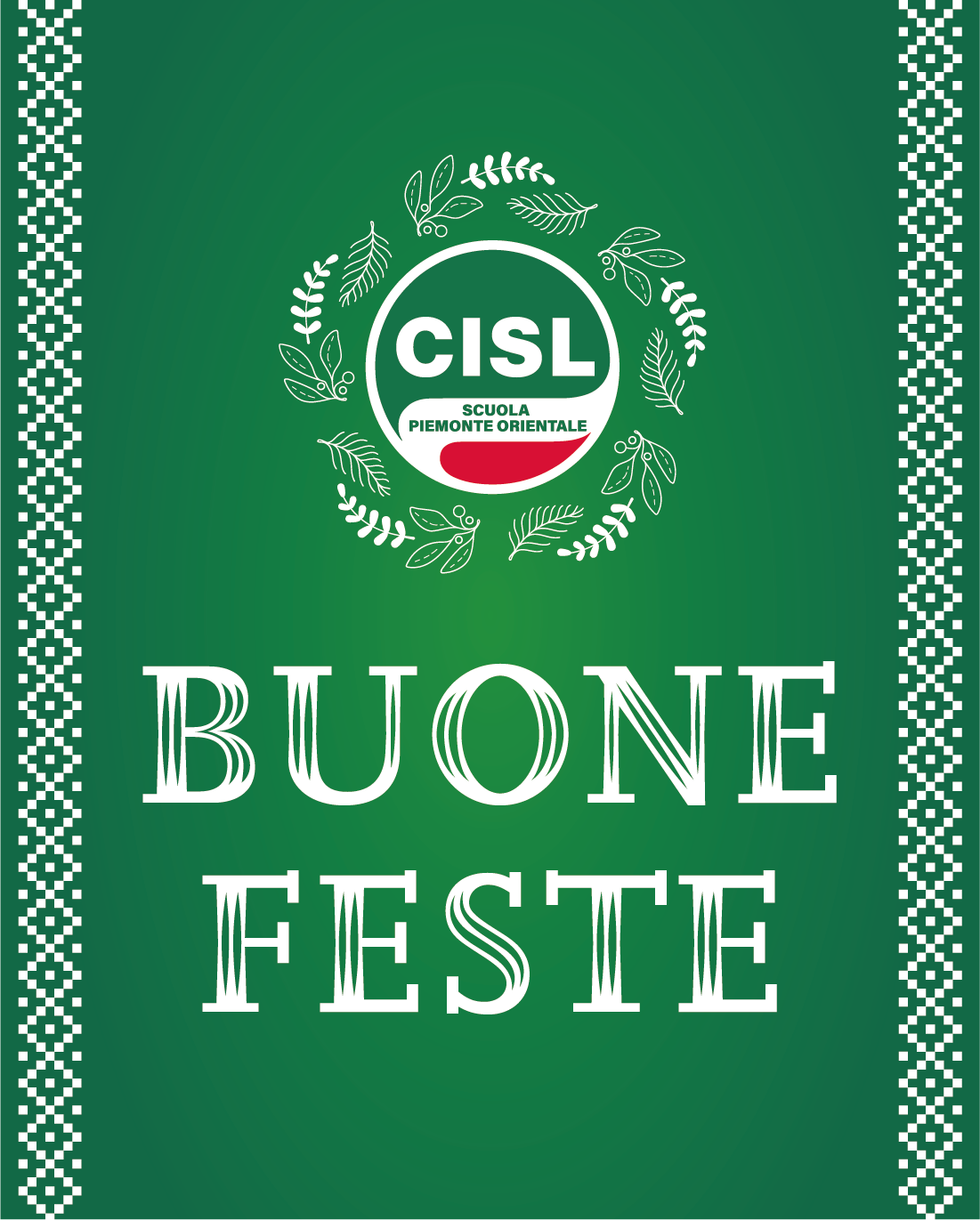 CISL SCUOLA P.O. BUONE FESTE