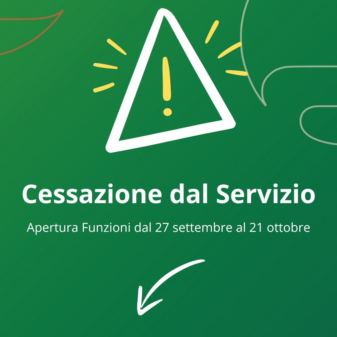 CESSAZIONE DAL SERVIZIO